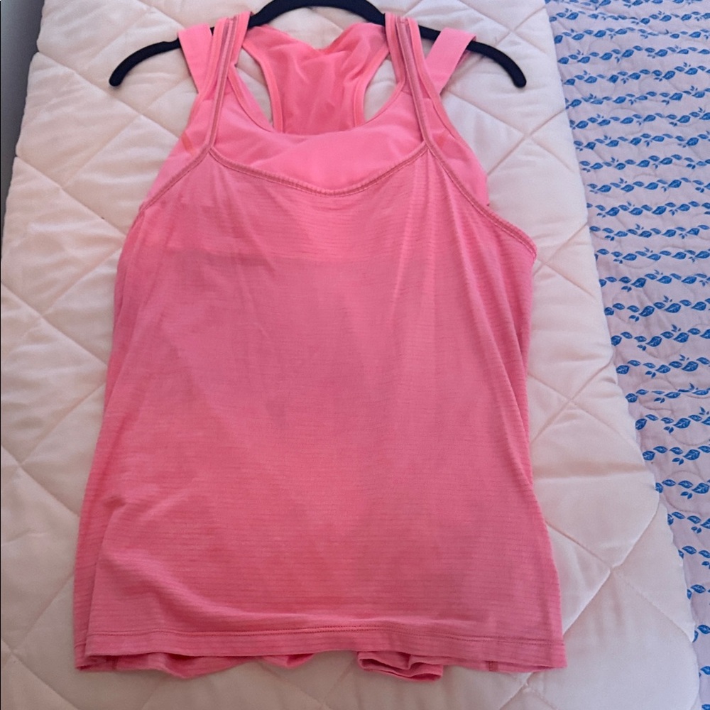 Lululemon Athletica Pink Tank Top